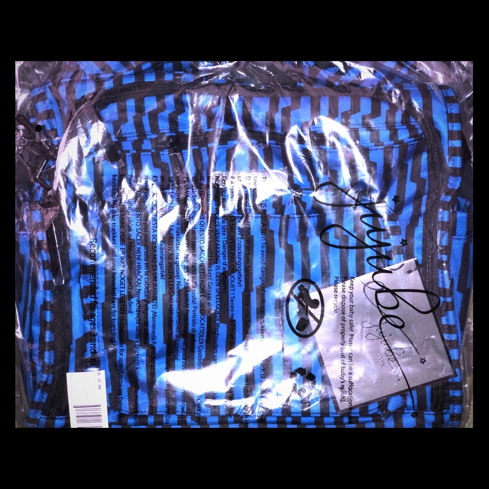 NWT Ju-Ju-Be BFF Bag in Electric Black Print